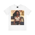 thumbnail image 1 of Vintage Candy's Brand of Rebel Flower Women's Short-Sleeve Crewneck TShirt, 1 of 6