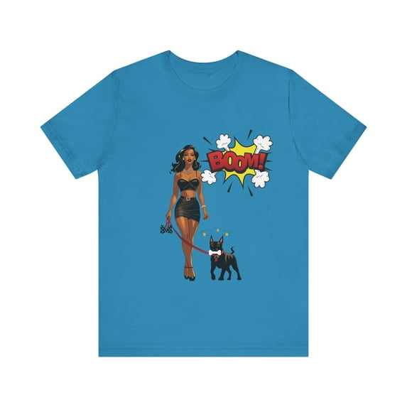 Vintage Candy's Brand of Women's Relaxed Fit Short-Sleeve Crewneck T Shirt