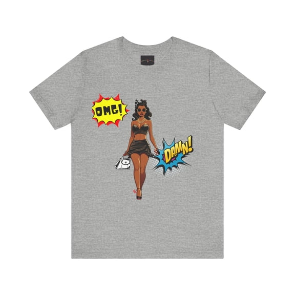 Vintage Candy's Brand of Women's Relaxed Fit Short-Sleeve Crewneck T Shirt