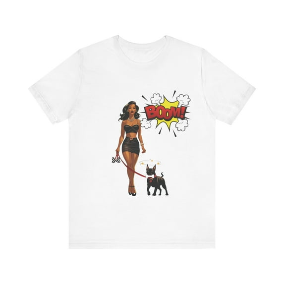 Vintage Candy's Brand of Women's Relaxed Fit Short-Sleeve Crewneck T Shirt