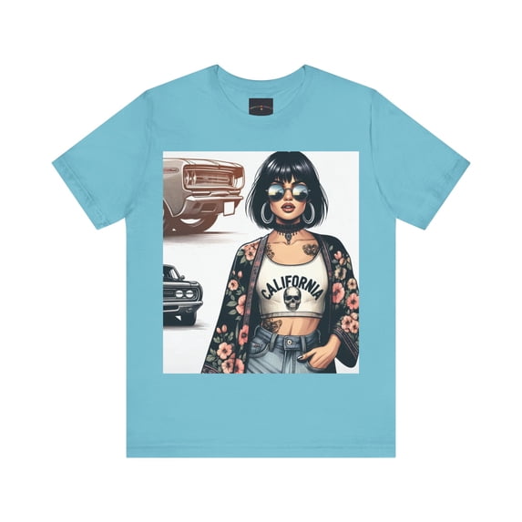 Vintage Candy's Women's Relaxed Fit Short Sleeve Crewneck T Shirt