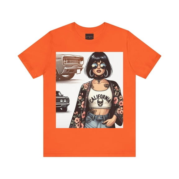 Vintage Candy's Women's Relaxed Fit Short Sleeve Crewneck T Shirt