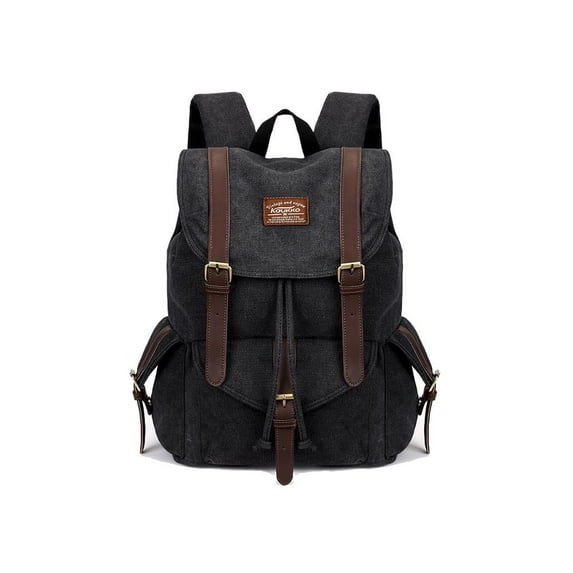 Vintage Canvas Backpack Kaukko Outdoor Travel Hiking Rucksack School Bookbags