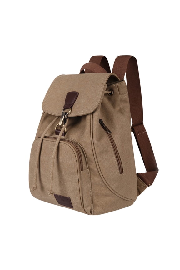 Vintage Canvas Backpack Outdoor Travel Hiking Rucksack School Bookbags