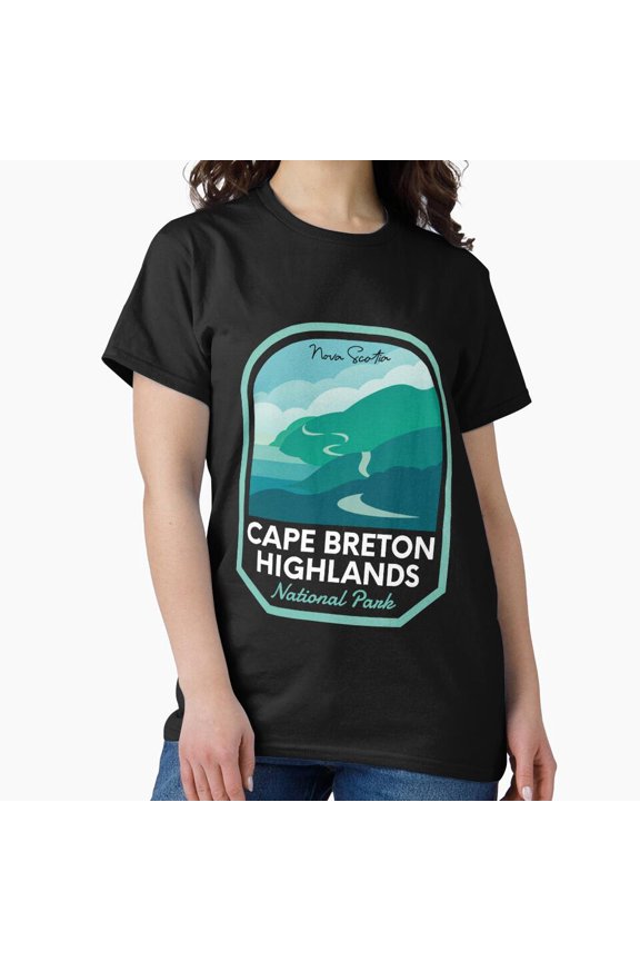 Vintage Cape Breton Highlands National Park Classic T-Shirt T-Shirt - Perfect T-Shirt For Everyone