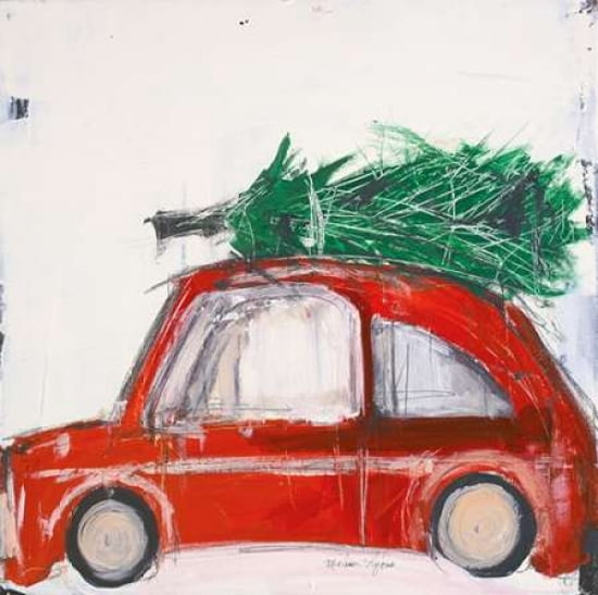 Vintage Car Canvas Art - Melissa Lyons (24 x 24)