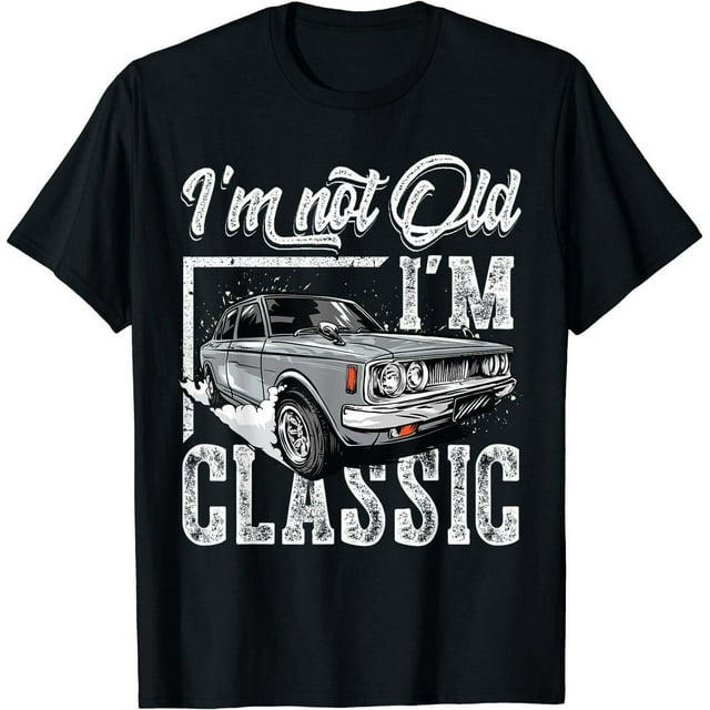 Vintage Car Enthusiast's Retro Tee: Ideal Present for Fathers, Mothers
