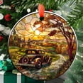 thumbnail image 1 of Vintage Car Ornament Suncatcher Window Hangings Birthday Gift for Mom Grandma Teacher Women Friend Christmas, 2025, Holiday Decoration, 2025, Seasonal Holiday Decor, Holiday, 1 of 5