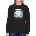 thumbnail image 1 of Vintage Car Sweatshirt Women -GoatDeals Designs, Female Small, 1 of 4