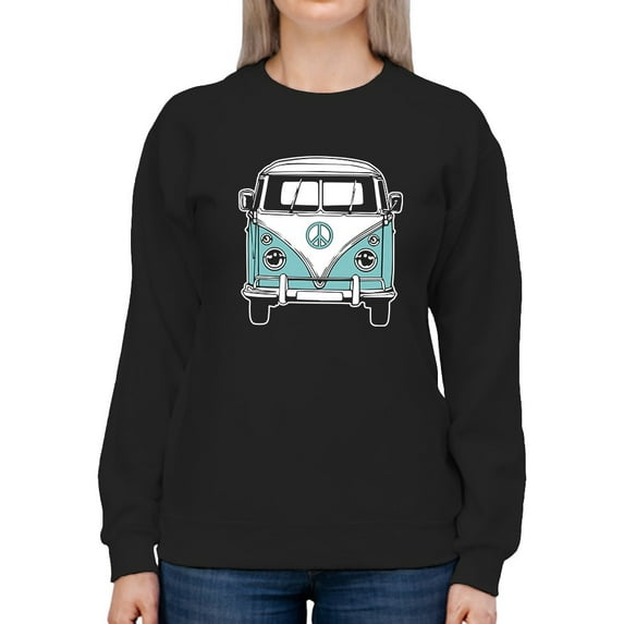 Vintage Car Sweatshirt Women -GoatDeals Designs, Female Small