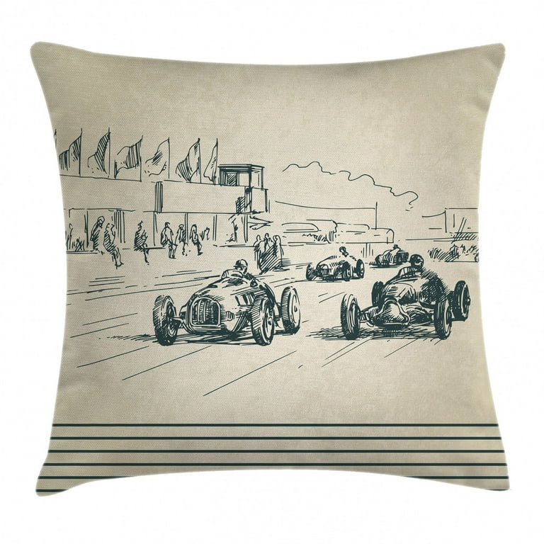 Vintage online car pillow