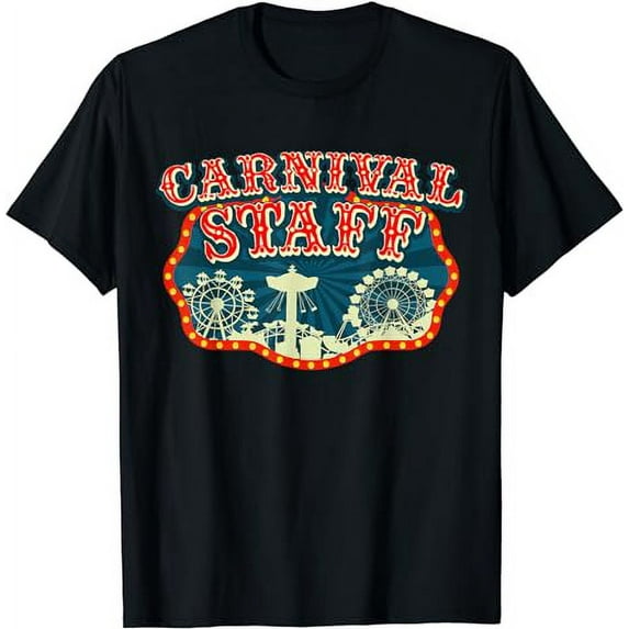 Vintage Carnival Birthday Shirt - Carnival Staff T-Shirt