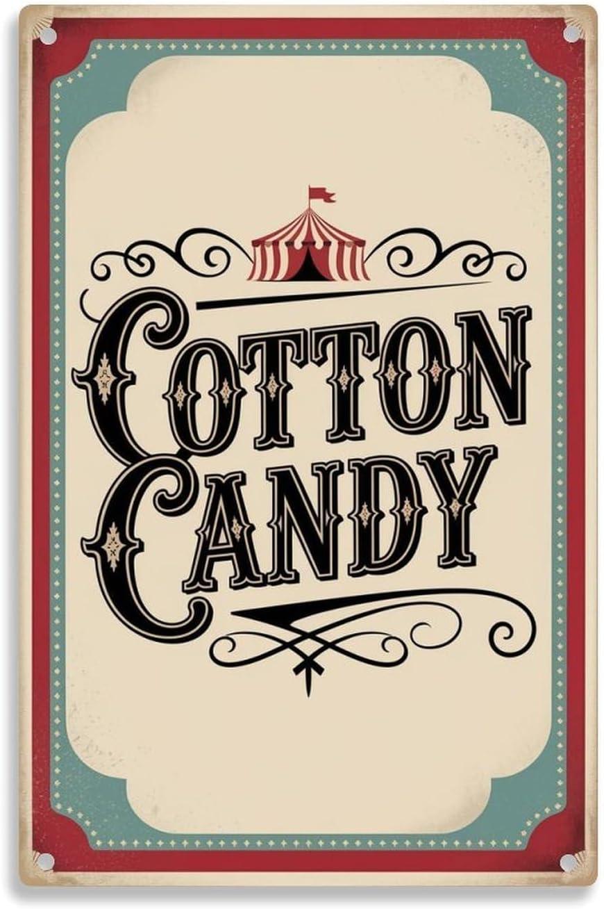 cotton candy sign printable