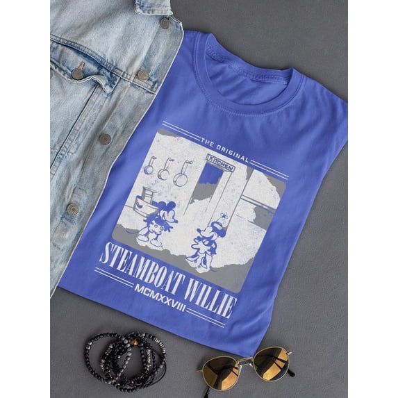 Vintage Cartoon 1928 T-shirt Color Men's -SmartPrintsInk Designs