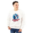thumbnail image 1 of Vintage Cartoon All American Dad Bod Men's Crewneck Sweatshirt Brisco Brands X, 1 of 6