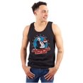 thumbnail image 1 of Vintage Cartoon All American Dad Bod Tank Top Sleeveless Tee Men Brisco Brands X, 1 of 1