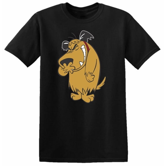 Vintage Cartoon Dog Graphic T-Shirt for Men Women, Retro Funny Dog Character Tee, Classic Animation Style Shirt, Casual Cotton Graphic Tee