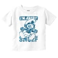 thumbnail image 1 of Vintage Cartoon I'm Angry Smurf Toddler Boy Girl T Shirt Infant Toddler Brisco Brands 12M, 1 of 5
