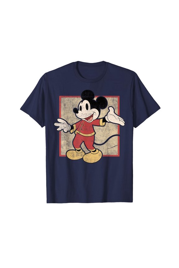 Vintage Cartoon Mouse Portrait T-Shirt Comfort Colors - Soft, Stylish, and Playful Design