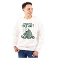 thumbnail image 1 of Vintage Cartoon No Shenanigans Men Big & Tall Sweatshirt Brisco Brands 2X, 1 of 5