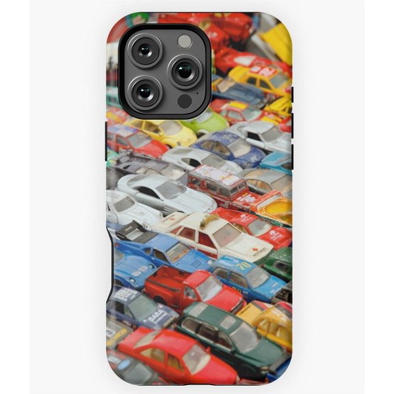 Vintage Cartoon Traffic Jam M0024 Phone Case for iPhone 17 16 15 14 13 12 11 Pro Max