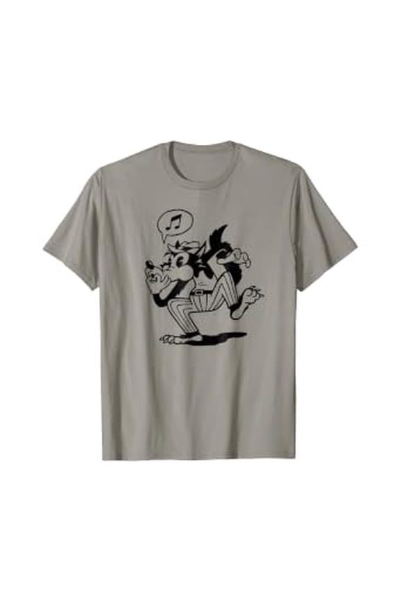 Vintage Cartoon Wolf Whistle T-Shirt, Unisex T-Shirt