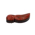 thumbnail image 1 of Vintage Carved Bird Shaped Spice Box | Distressed Red Small Box With Compartments | Unique Desk Table Decor | Farmhouse Style Accessory, 1 of 3
