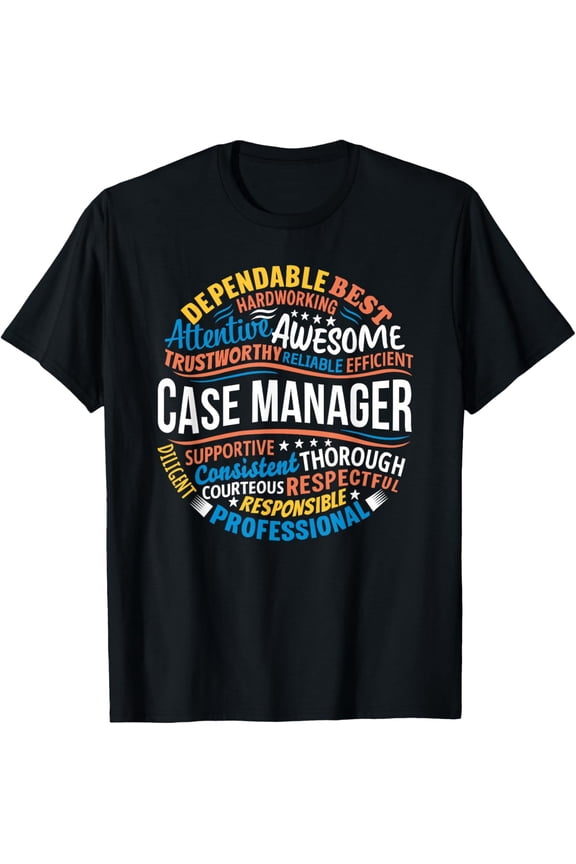 Vintage Case Manager TeeFunny Week Appreciation Gift Men Woman T-shirt