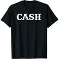 thumbnail image 1 of Vintage Cash Country Music Lovers Outlaw T-Shirt Black X-Large, 1 of 4