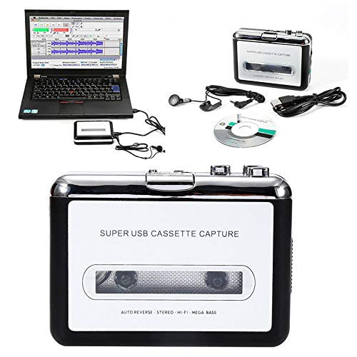 Vintage Cassette Player with Mp3 Converter Recorder - Cassette Tape Vintage Tape Audio Digitizer