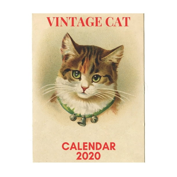 Vintage Cat Calendar 2020 (Paperback) Vintage Cat Calendar 2025