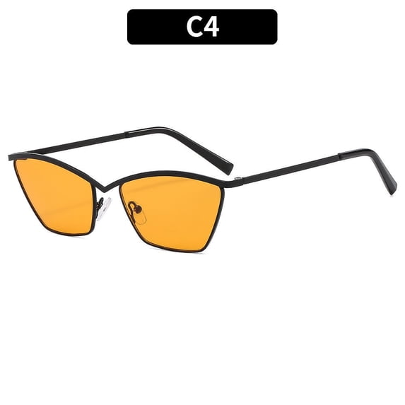 Vintage Cat Eye Sunglasses Women Gradient Lens UV400 Oversized Fashion Sun Glasses Retro Designer Style Outdoor Eyewear