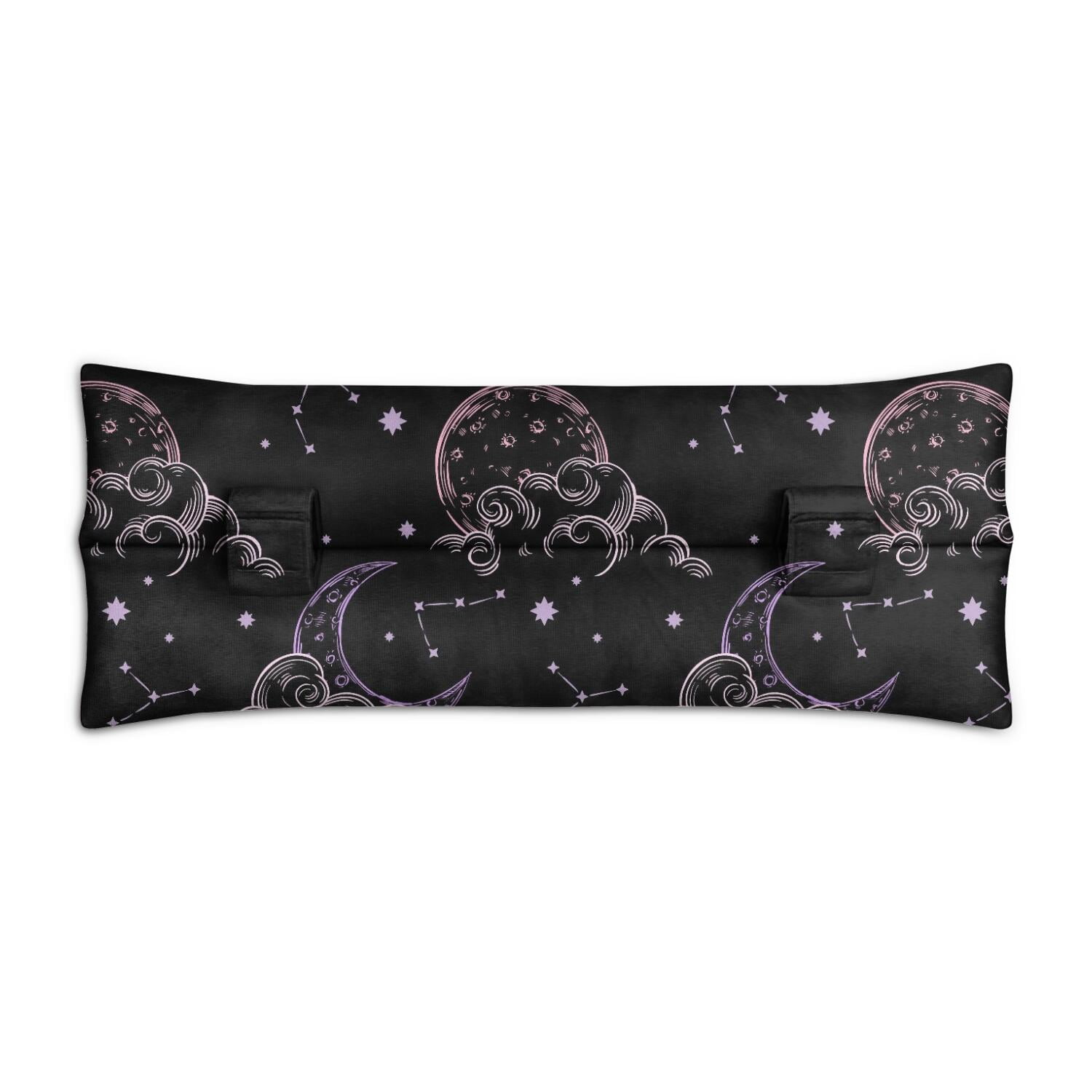 Vintage Celestial Seatbelt Pillow Soft Chest Protector for Heart Surgery & Mastectomy Recovery