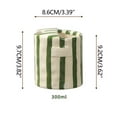 thumbnail image 1 of Vintage Ceramic Coffee Cup, 300ml European Style Underglaze Colored Striped Mug for Tea Hot Beverages, Double-Layer(Green), 1 of 6