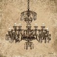 thumbnail image 1 of Vintage Chandelier II Poster Print by Todd Williams (24 x 24), 1 of 2