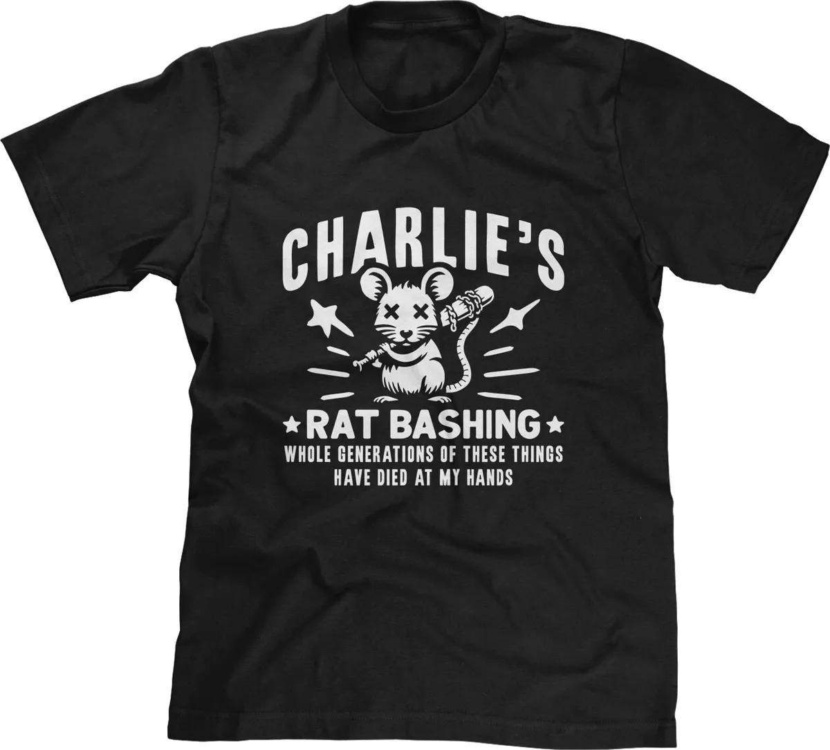 Vintage Charlies Rat Bashing Funny Tv Quotes Always Sunny Paddys Pub ...