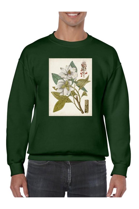Vintage Charm I Sweatshirt Men -Vision Studio Designs, Male 4X-Large