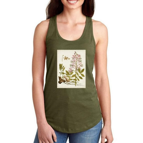 Vintage Charm Ii Racerback Tank Women -Vision Studio Designs, Female Small