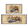 thumbnail image 1 of Vintage Chef Kitchen Food Kitchen Mats for Floor Set Of 2,Kitchen Rugs Mats with Dirty Resistance,washable,non Skid,kitchen Rugs and Mats 17.7x24+17.7x48inch, 1 of 7