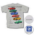 thumbnail image 1 of Vintage Chevrolet Camaro Car Auto Collection Cotton Preshrunk T-Shirt Ice Gray (3XL), 1 of 4