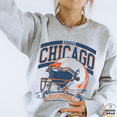 thumbnail image 1 of Vintage Chicago Football Sweatshirt, Chicago Game Day Fan Apparel, Retro Sports Pullover, 1 of 6