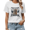 thumbnail image 1 of Vintage Chihuahua Dawg Lover Gift Graphic Tees Womans T shirt Black White S-5XL Tops, 1 of 4