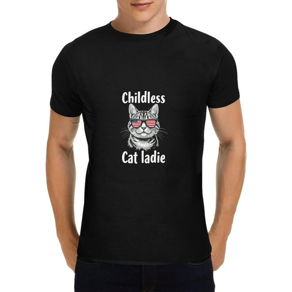 Vintage Childless Cat Lady T-Shirt