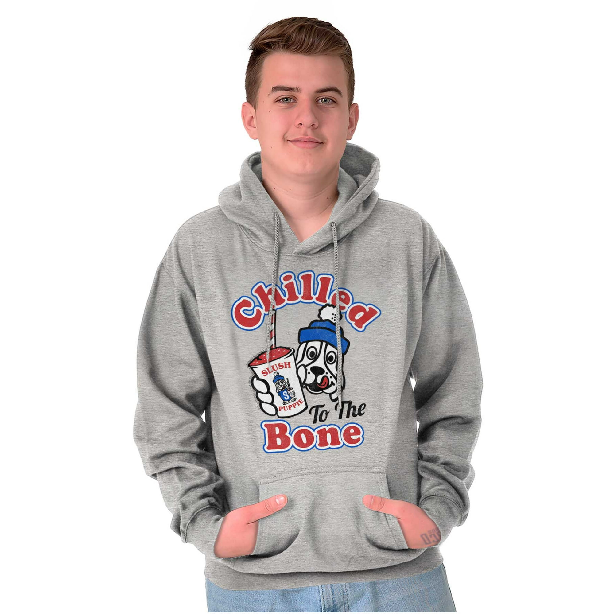 Vintage Chilled To Bone Slush Puppie Hoodie Sweatshirt Women Men Brisco  Brands 5X