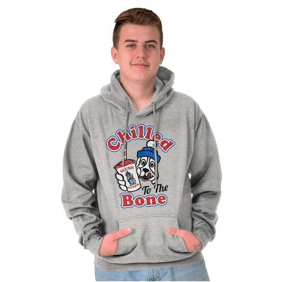 Vintage Chilled To Bone Slush Puppie Unisex Plus Fleece Graphic Hoodie Brisco Brands 5X
