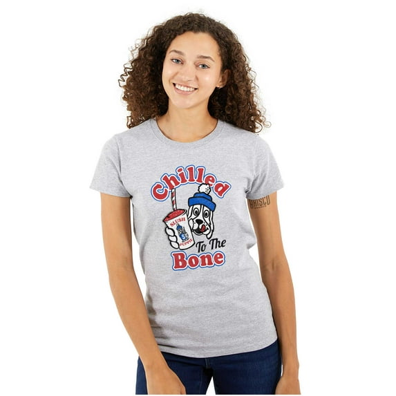 Vintage Chilled To Bone Slush Puppie Women's T Shirt Ladies Tee Brisco Brands S