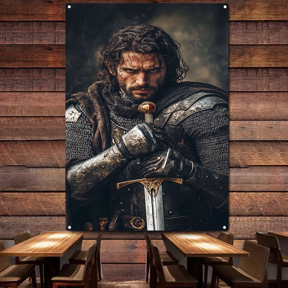 Vintage Christ Jesus Knights Templar Art Posters and Prints Wall Decor ...
