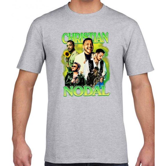 Vintage Christian Nodal 90s Bootleg Fan Retro Y2K Unisex tee, for men & women, up to size 5XL