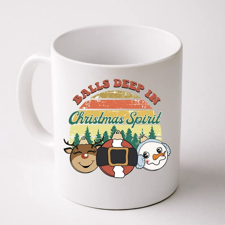 Accent Decor Silly Santas Mug
