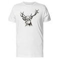 thumbnail image 1 of Vintage Christmas Cute Reindeer T-Shirt Men -Image by Shutterstock, Male 3X-Large, 1 of 4